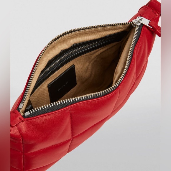 ALLSAINTS
Leather Eve Quilted Cross-Body Bag - Red - Picture 6 of 9